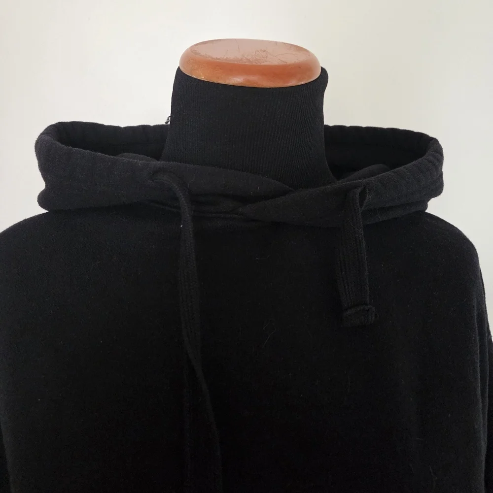 BRUNETTE The Label Black Graphic Hoodie Size S/M - Picture 3 of 8